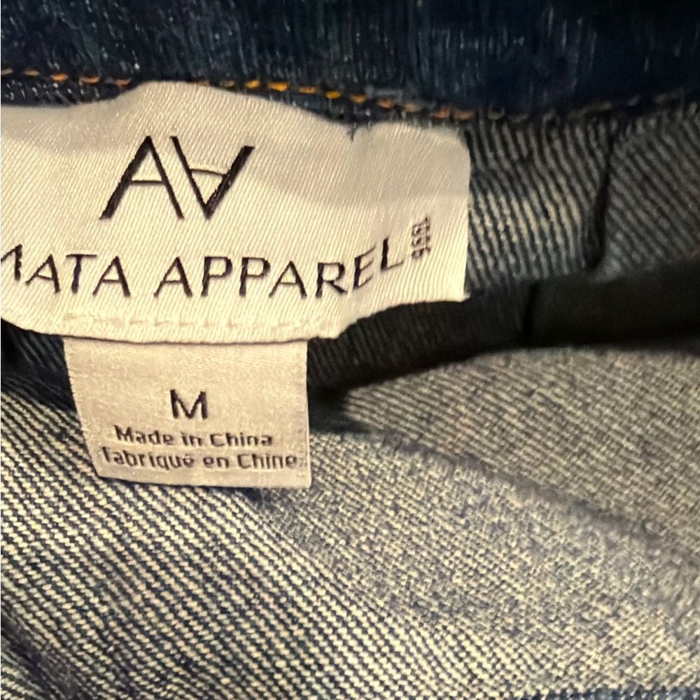 Denim Wrap Skirt with Large Buckle - Picture 5 of 5